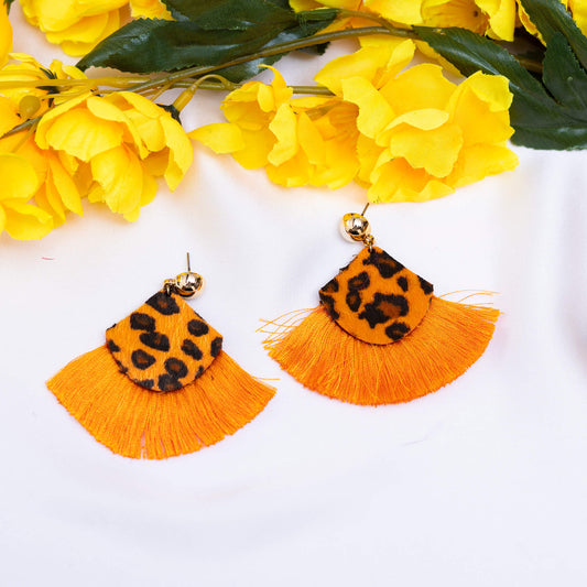 Orange Earrings