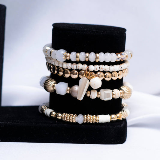 White N Gold Bracelet
