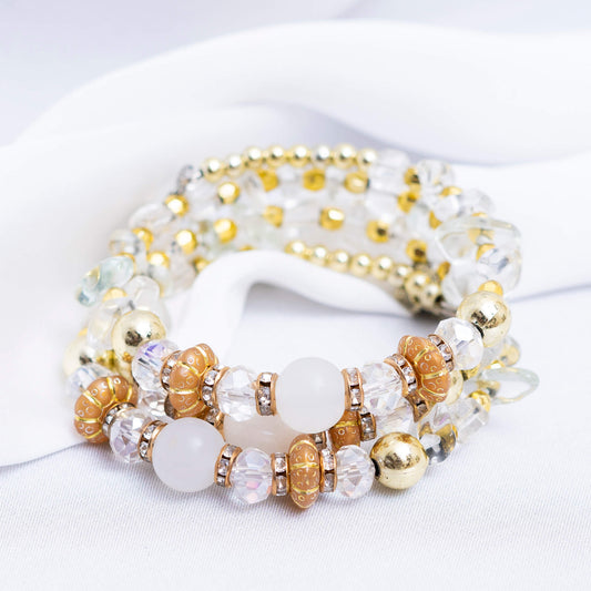 White N Brown Bracelet