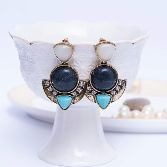 Antique Multi Colored Earrings