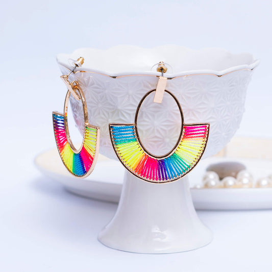 Multi Colored Earrings