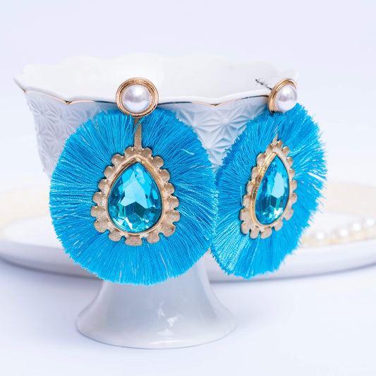 Cyan Earrings