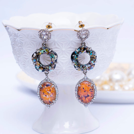Zircon Fall Earrings