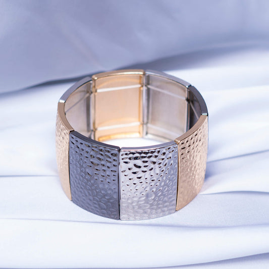Golden N Silver Bracelet