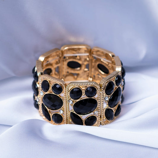 Black N Gold Bracelet