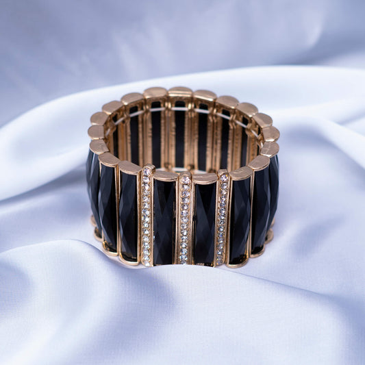 Golden N Black Bracelet