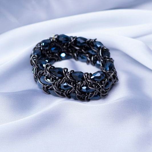 Black Blue Bracelet