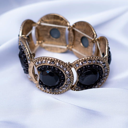 Golden N Black Bracelet