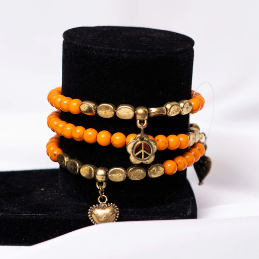 Orange Bracelet