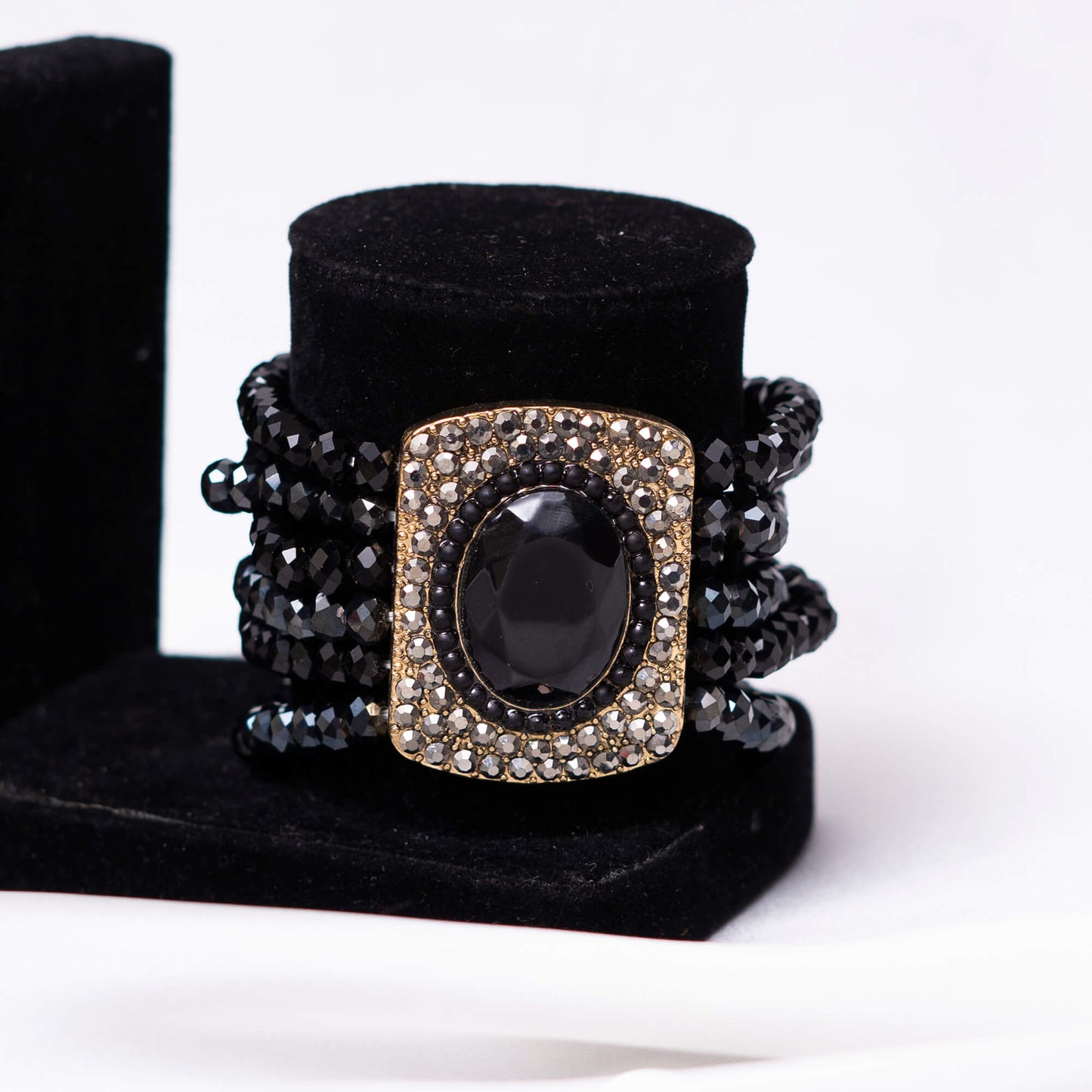 Black N Golden Bracelet
